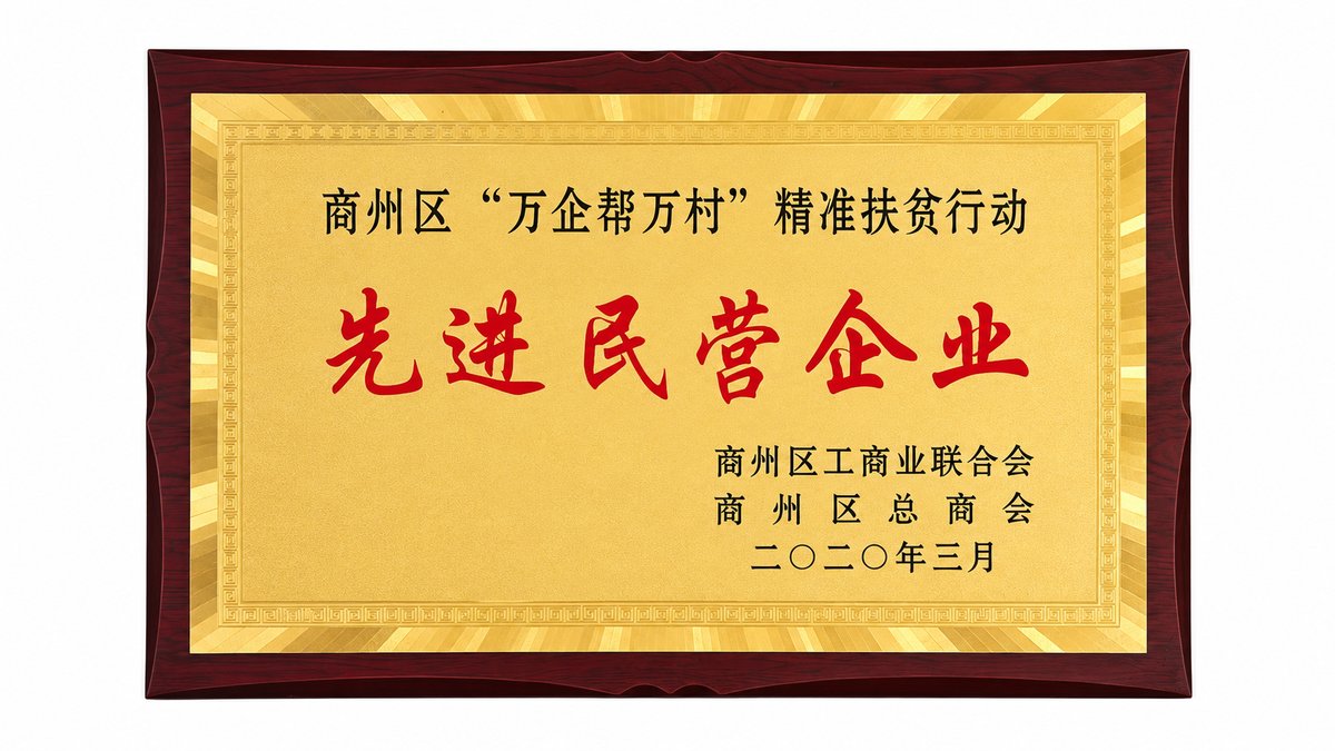 商州区万企帮万村先进民营企业